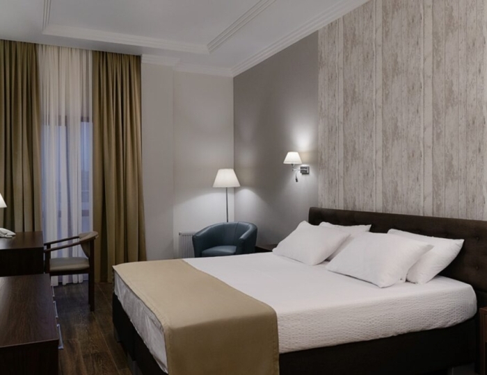 Стандарт 2-местный 1-комнатный, без балкона, корпус 1 - Дом отдыха «Им. Челюскинцев» Гагра