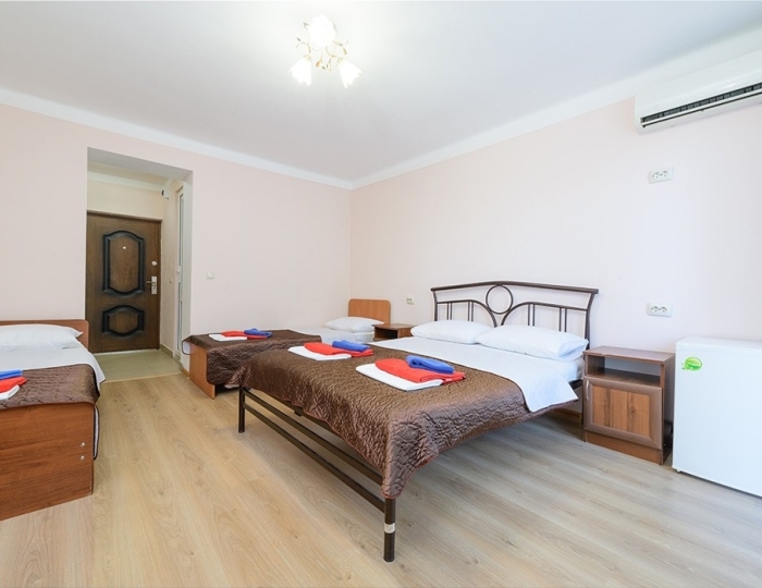 Стандарт 3-местный 1-комнатный, корпус 2 - Дом отдыха «Им. Челюскинцев» Гагра