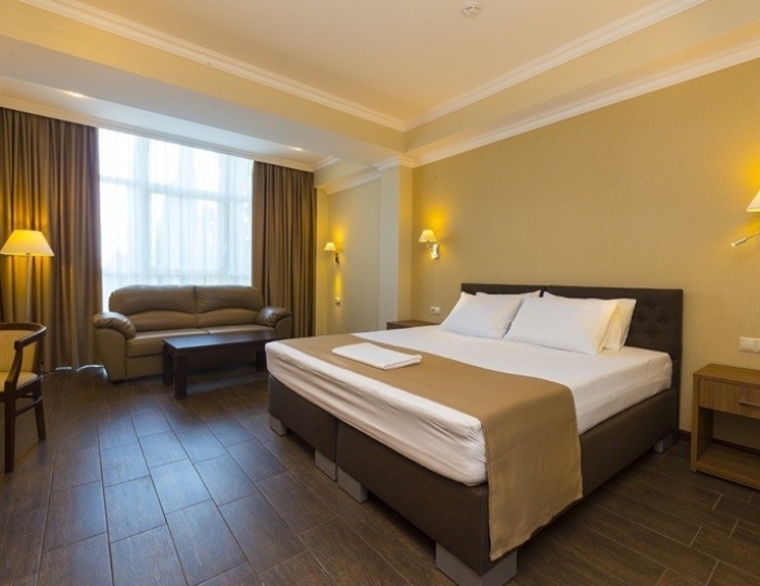 Студия 2-местный 1-комнатный без балкона, корпус 1 - Дом отдыха «Им. Челюскинцев» Гагра